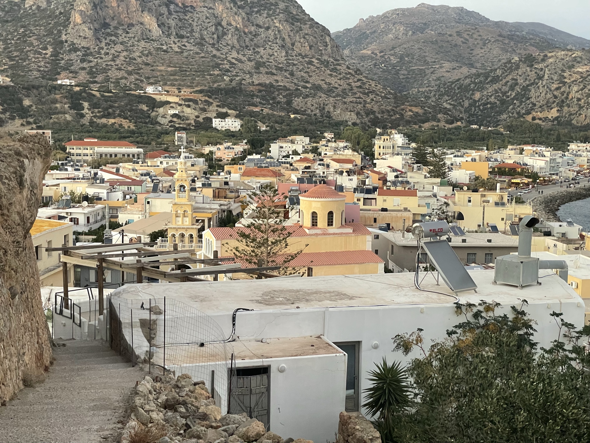 The eastern side of Paleochora.